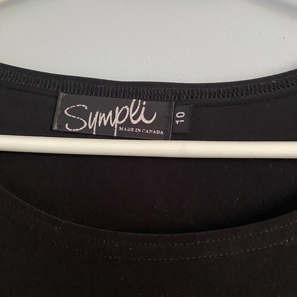 Sympli Black Top Size 10 - Picture 3 of 3